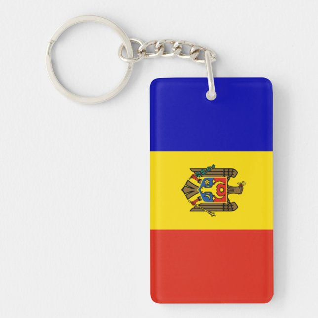 Moldova Keychain (Front)