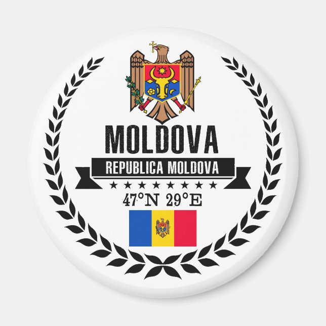 Moldova Magnet (Front)