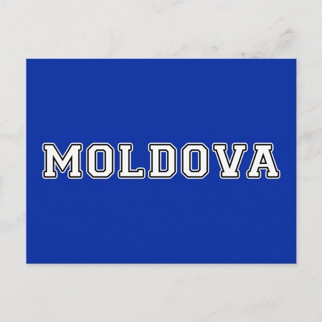 Moldova Postcard (Front)