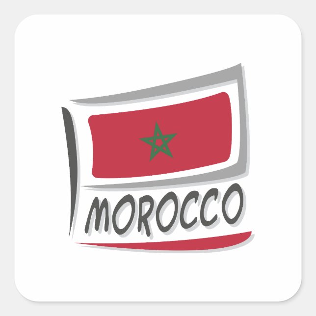 Moldova Pride X Flag Square Sticker (Front)