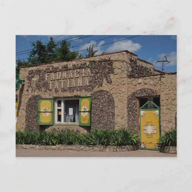 Moldova - Soroca - Traditional Pharmacy Postcard (Front)