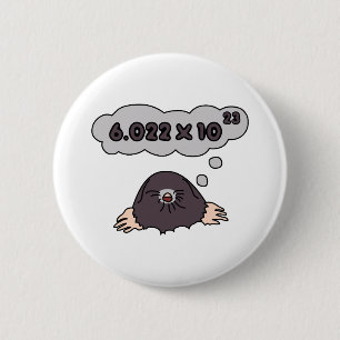 Mole 2 Inch Round Button