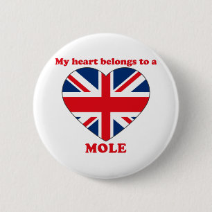 Mole 2 Inch Round Button