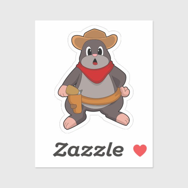 Mole as Cowboy (Sheet)