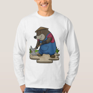 Mole as Farmer T-Shirt