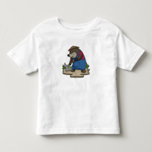 Mole as Farmer Toddler T-shirt
