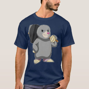 Mole as Handyman with Hammer T-Shirt