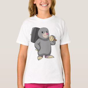 Mole as Handyman with Hammer T-Shirt