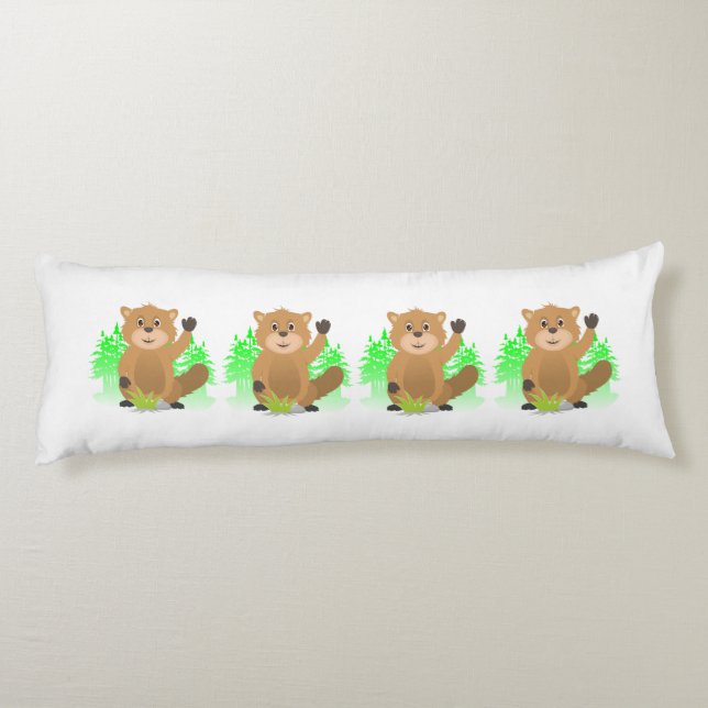 Mole clipart body pillow (Back)