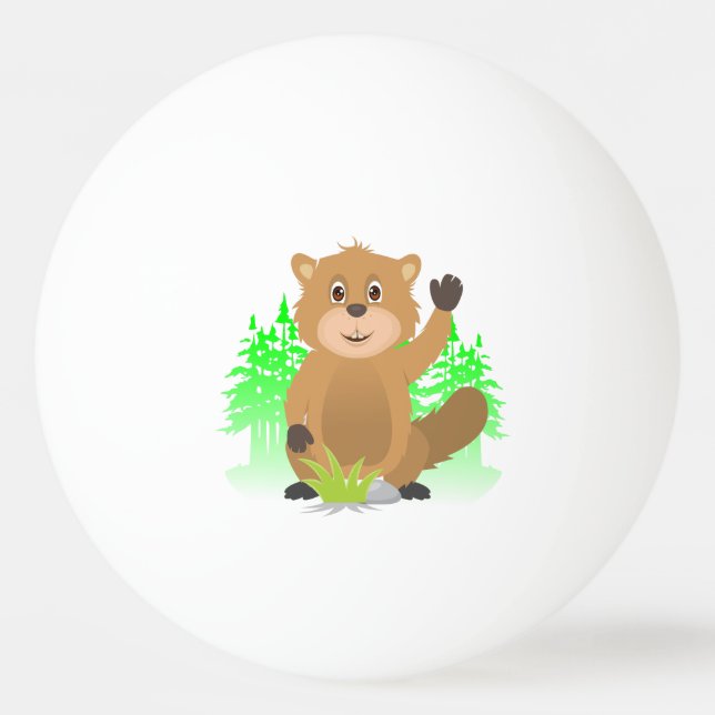 Mole clipart ping pong ball (Back)