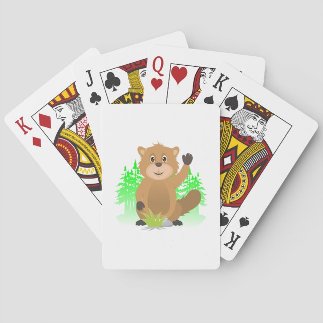 Mole clipart playing cards (Back)