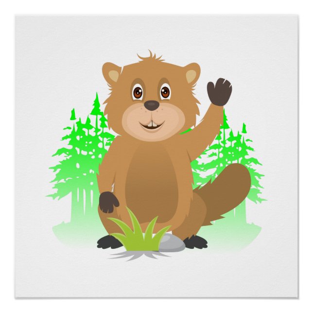 Mole clipart poster (Front)