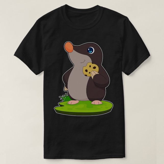 Mole Cookie T-Shirt (Design Front)