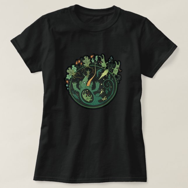 Mole Dark T-Shirt (Design Front)