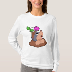 Mole Earth Flower T-Shirt