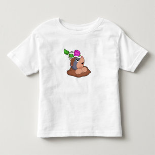 Mole Earth Flower Toddler T-shirt