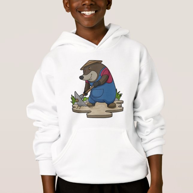 Mole en tant qu'agriculteur (Devant)