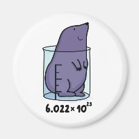 Mole Equation Cute Mole In A Beaker Pun
