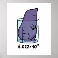 Mole Equation Cute Mole In A Beaker Pun