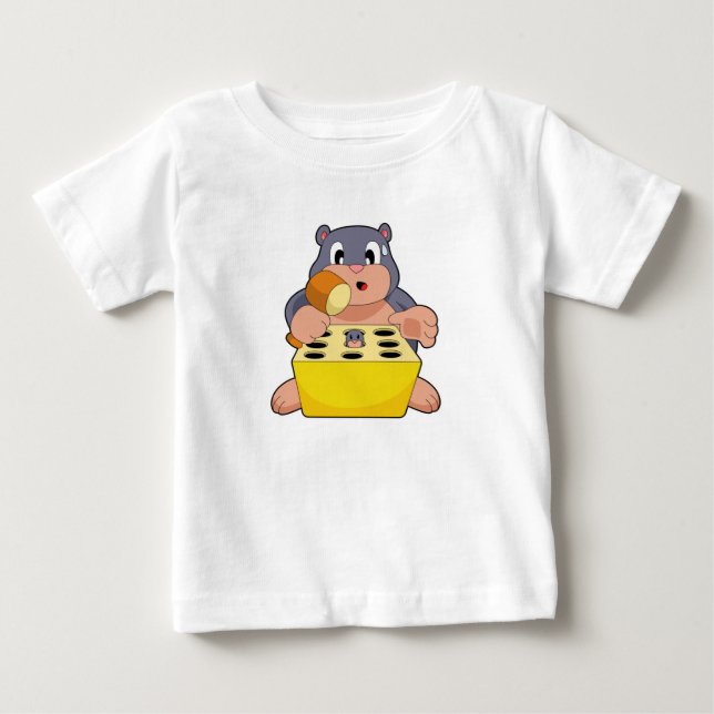 Mole Game Baby T-Shirt (Front)