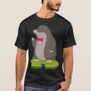 Mole Gentleman Bow tie T-Shirt