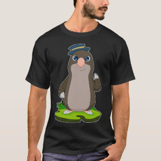 Mole Gentleman Hat T-Shirt
