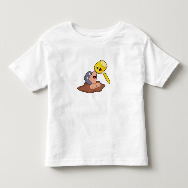 Mole Hammer Toddler T-shirt (Front)