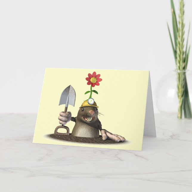 Mole in a Hole Card (Front)