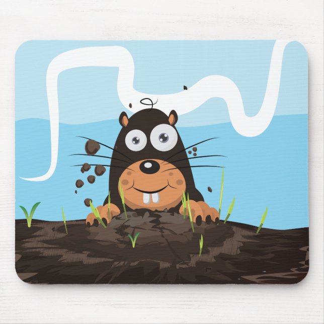 Mole Mouse Pad (Front)