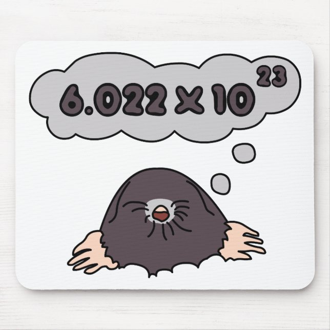 Mole Mouse Pad (Front)