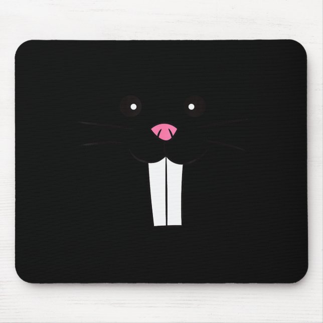 Mole Rat Costume Mole Disguise Funny Mole  Mouse Pad (Front)