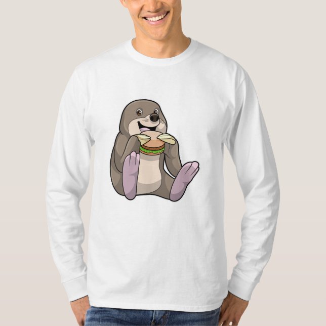 Mole Restaurant Burger T-Shirt (Front)