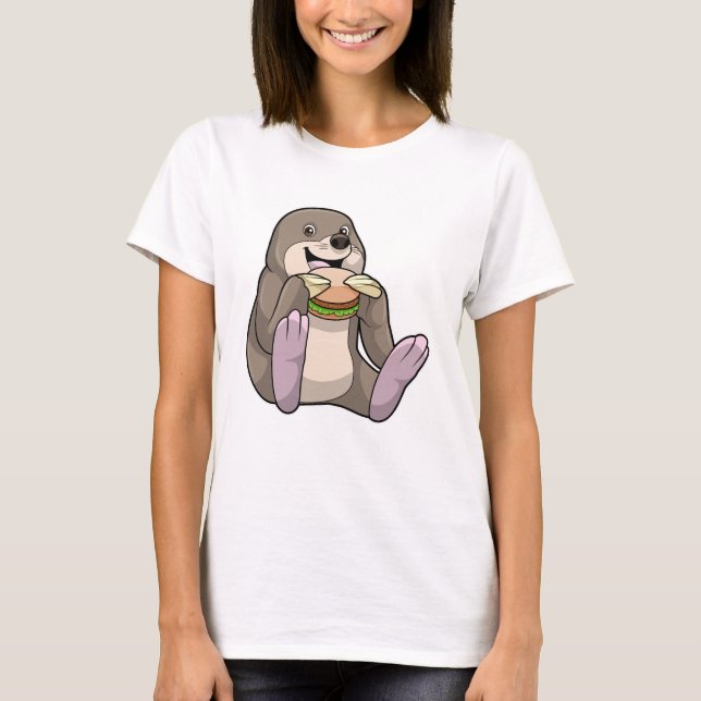 Mole Restaurant Burger T-Shirt (Front)
