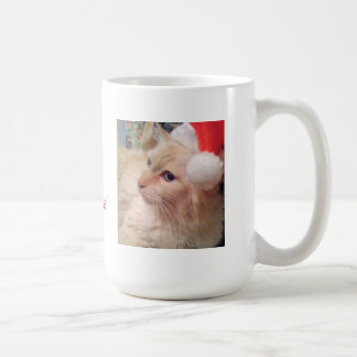 Mole ! Tasse de chat de Noël