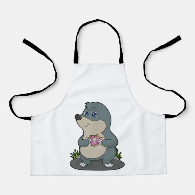 Mole with Donut Apron (Front)
