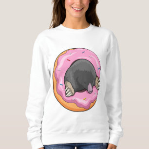 Mole with Doughnut Sweatshirt