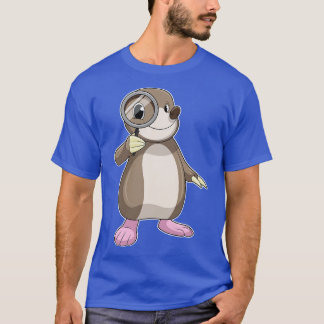 Mole with Magnifying glass T-Shirt