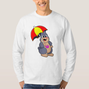 Mole with Umbrella T-Shirt