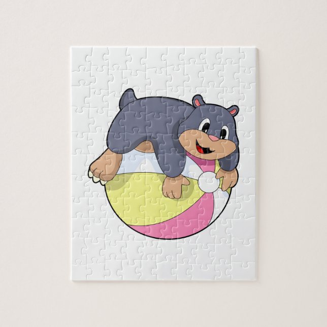 Mole with Water polo.PNG Jigsaw Puzzle (Vertical)