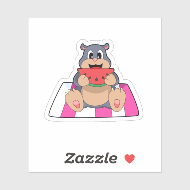 Mole with Watermelon.PNG (Sheet)