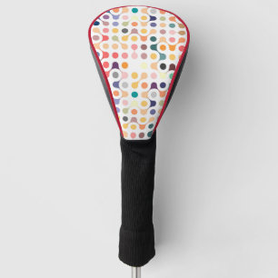 Molecular Structure Pattern Golf Head Cover