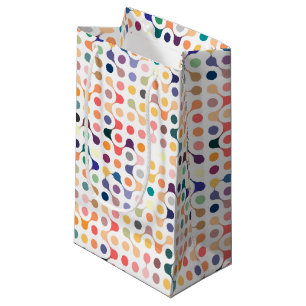 Molecular Structure Pattern Small Gift Bag