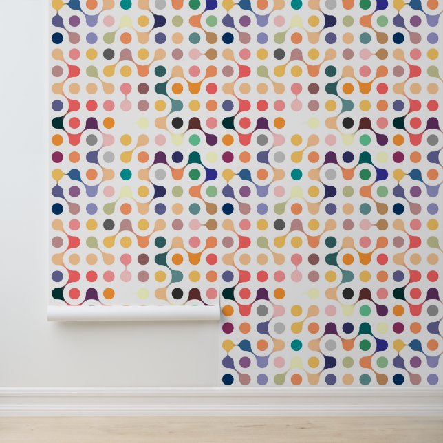 Molecular Structure Pattern Wallpaper (Application)