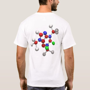 Molecule 3-D Rendering T-Shirt