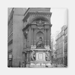 Moliere Fountain, 1844 Magnet