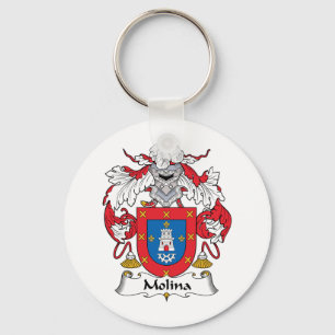 Molina Family Crest Keychain