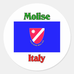 Molise Italy Classic Round Sticker