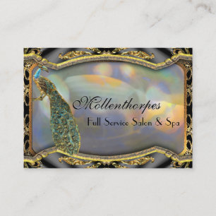Mollenthorpes Hair Stylist and Salon Business Card
