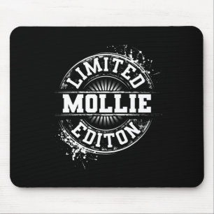 Mollie Limited Edition Funny Personalized Name Gif Mouse Pad