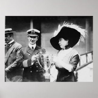 Molly brown rescue award titanic poster
